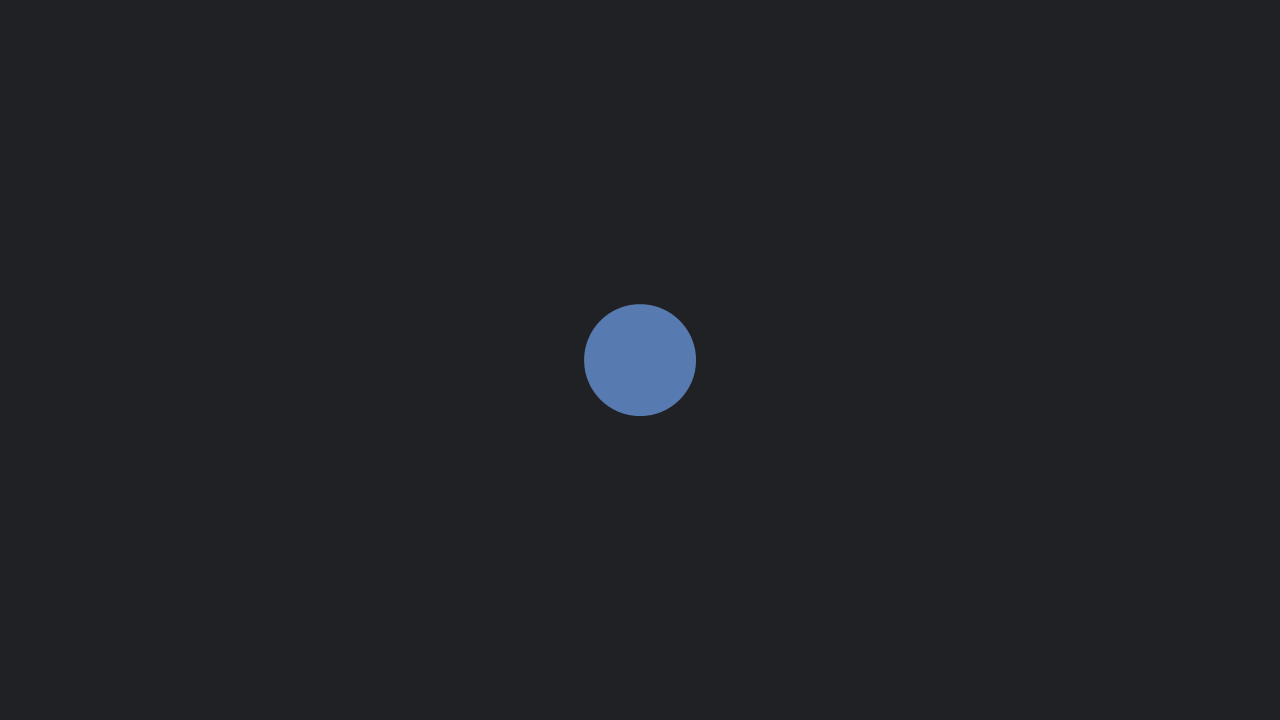 Um círculo azul isolado, para treino do controlo dos movimentos oculares de vergência e percepção de diplopias