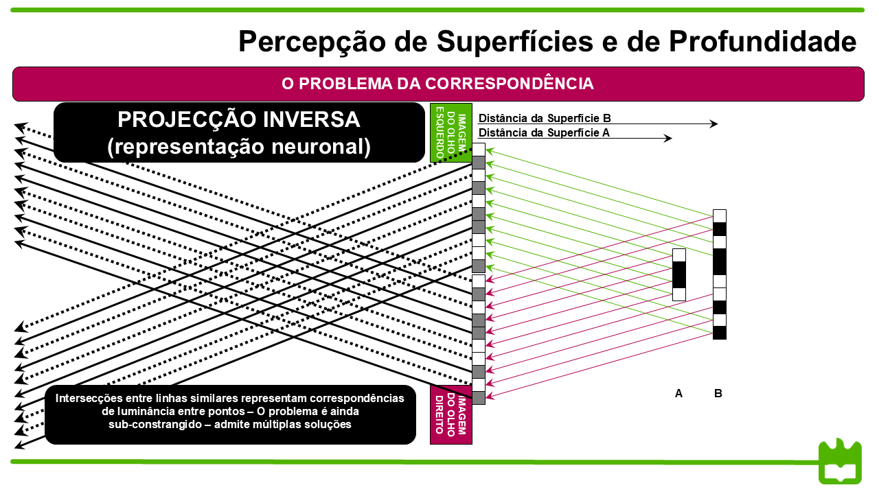 Slide de power point com linhas rectas que parecem curvas quando intercaladas com linhas tracejadas